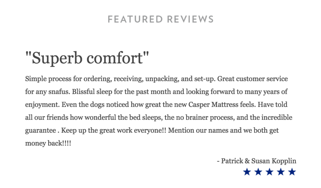 52 Review in Email